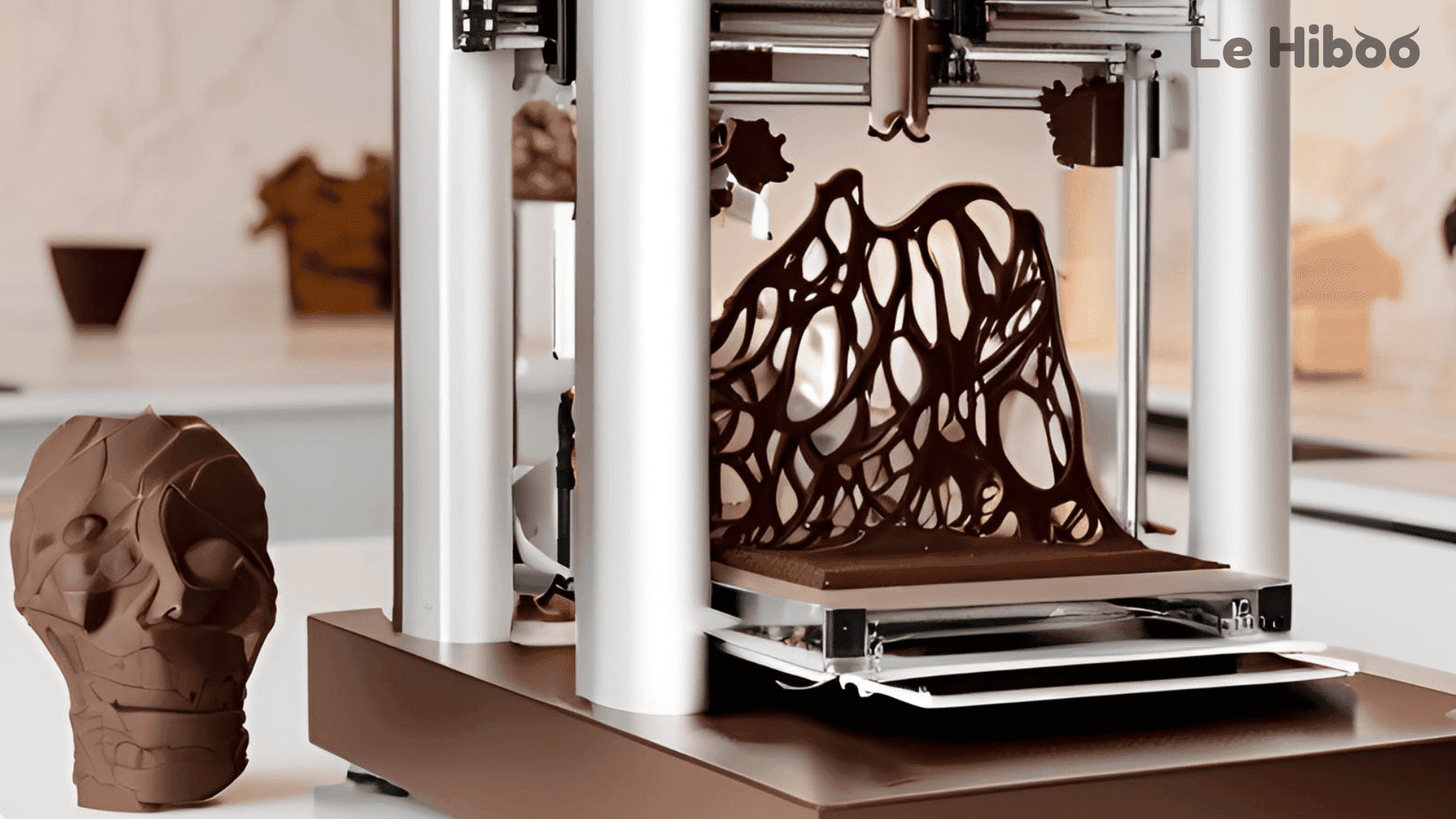 Impression machine 3D en chocolat Impression machine 3D en chocolat