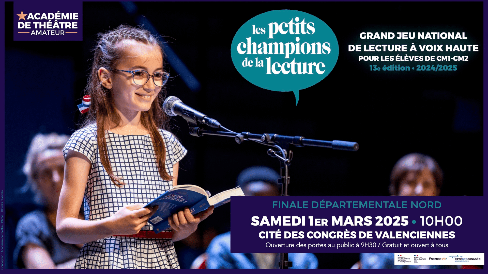 Les Petits Champions de la lecture 2025 finale départementale Nord Les Petits Champions de la lecture 2025 finale départementale Nord