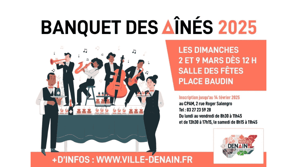 Banquet des Ainés 2025 Denain Banquet des Ainés 2025 Denain