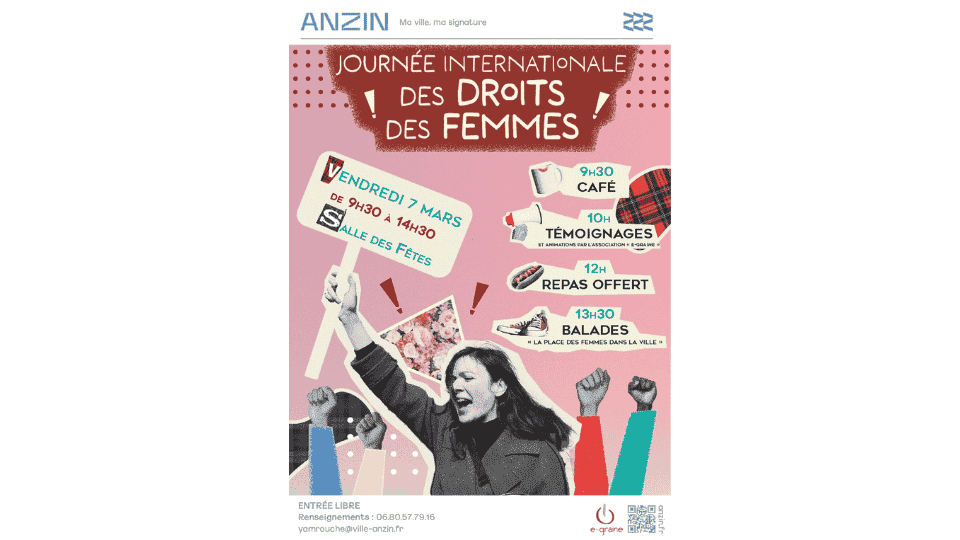 Journée internationale des droits des femmes anzin 2025 Journée internationale des droits des femmes anzin 2025