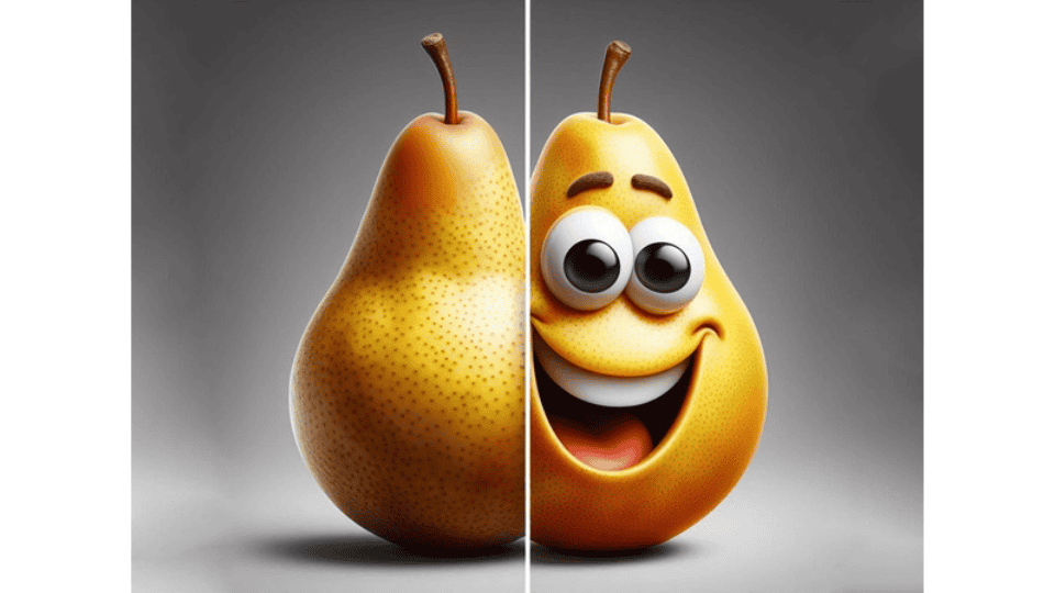 Affiche la metamorphose d un fruit