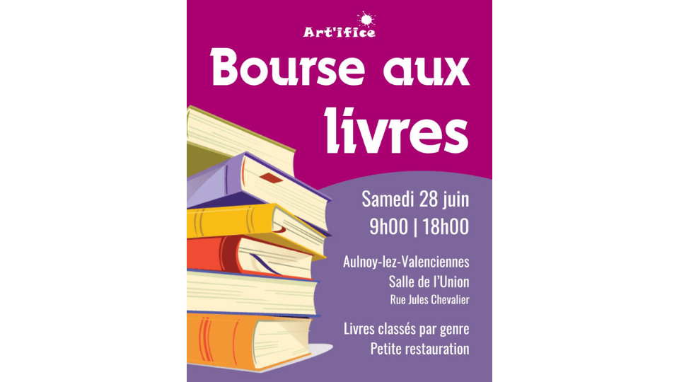 Bourse aux livres aulnoy lez valenciennes