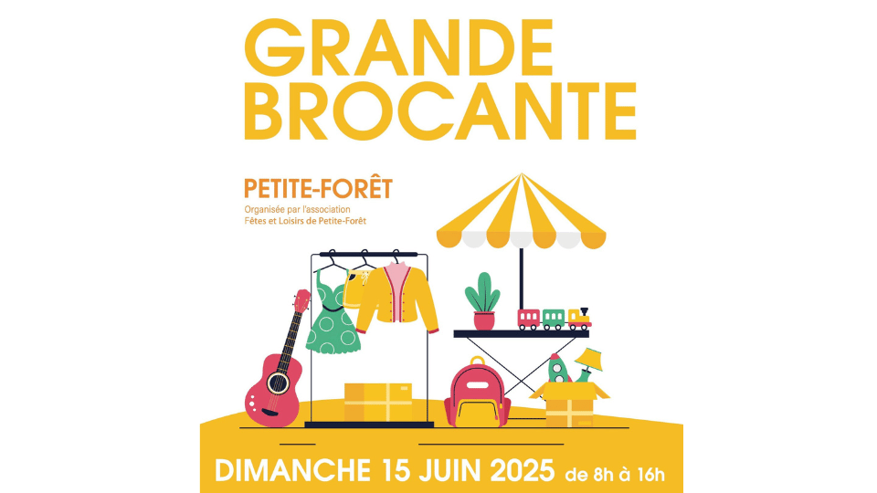 Association fetes et loisirs brocante petite foret