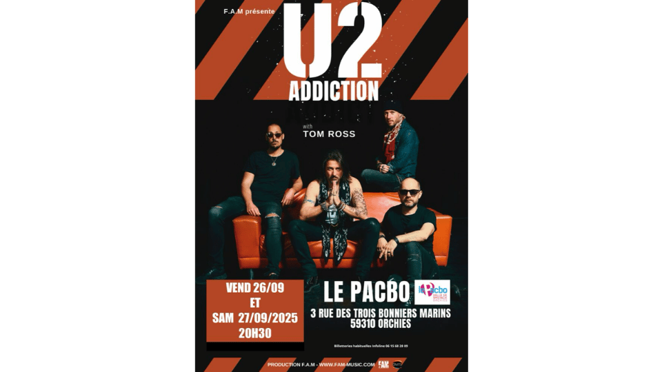 U2 Addiction Le Pacbo